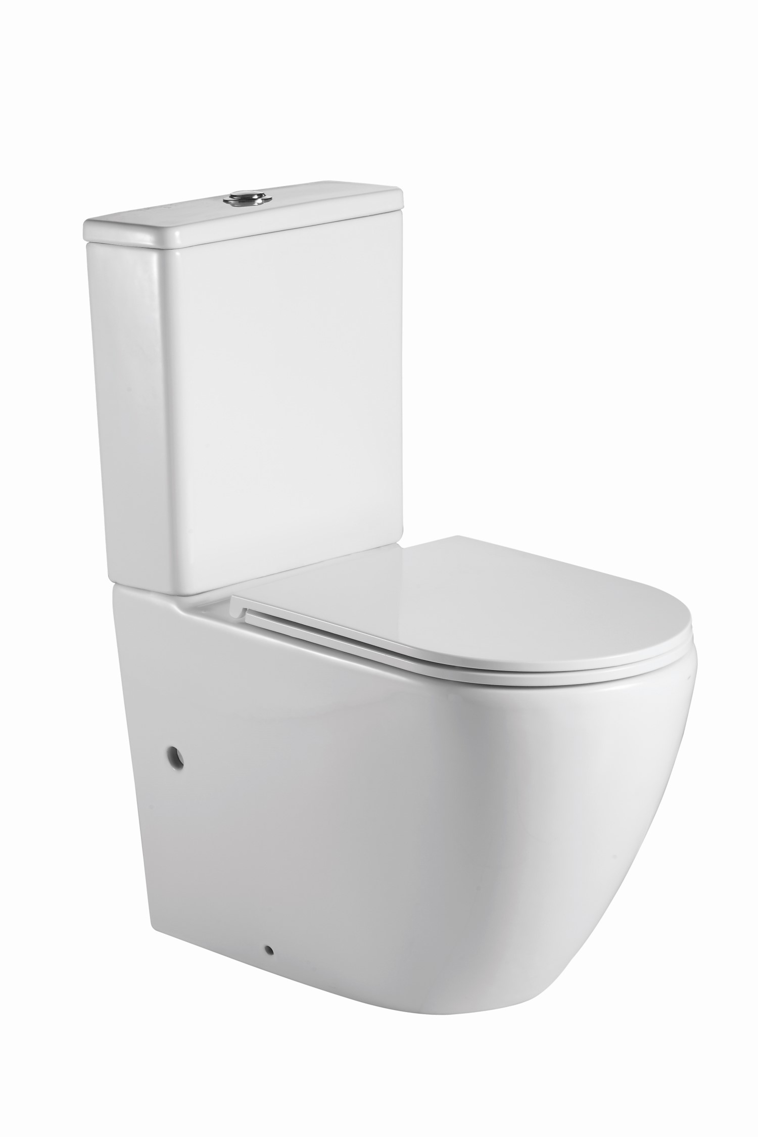 Унитаз-компакт Alcora Luvia, безободковый, микролифт купить по цене 29 ...